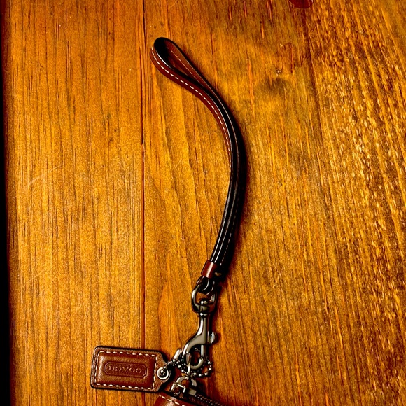 Coach Classic “C” Print Wristlet with Duster - Picture 3 of 3